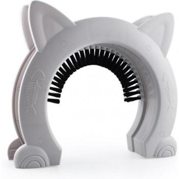 Kitten Groomer Door with Face Rubs