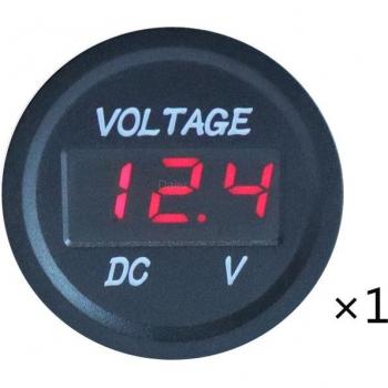 Voltímetro Digital para RV y Motocicletas 5-48V CC