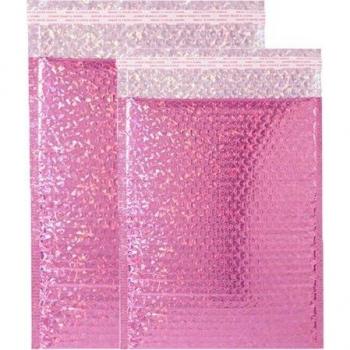 Aluminum Foil Bubble Protection Bags – Red Rose, 5 Pack