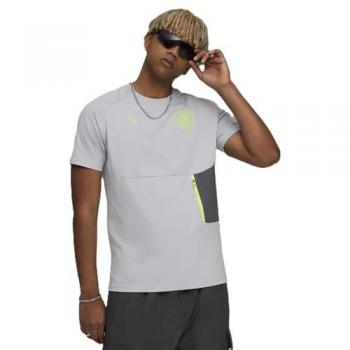 Puma Tech Manchester City Pocket Tee – Grey