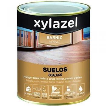 Barniz Al Agua Brillante Incoloro para Suelos 4L