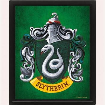 Marco Decorativo Poster Harry Potter Slytherin
