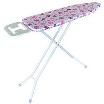 HTI‑Living Bügelbrett Love: 110 × 33 cm, flache Oberfläche, rotes Finish