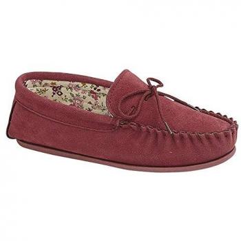 Mokkers Lily Maroon Easy-Slip Slippers