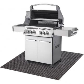 RUGSX 100x120 cm Protective Grill Mat in Brown