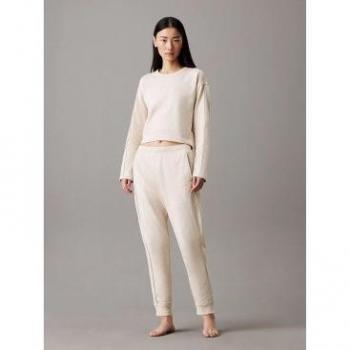 Calvin Klein Damen Jogginghose 000QS7262E in Beige