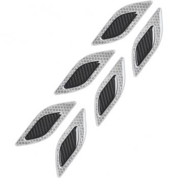 6Pcs Car Safety Reflective Strips Set