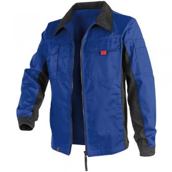 KÜBLER Workwear Arbeitsjacke INNO Plus – Blau, Größe 64 – leichtes Mischgewebe für Männer & Frauen