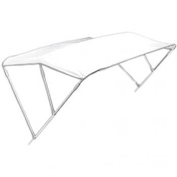 Tendalino Parasole Bianco 3 Archi Resistente ai Raggi U.V. cm 200x180x110