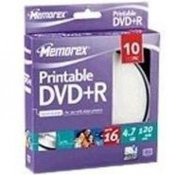 DVD+R Imation 10 Uds 4.7 GB Printable