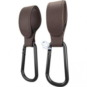 PU Leather Pram Hook Set