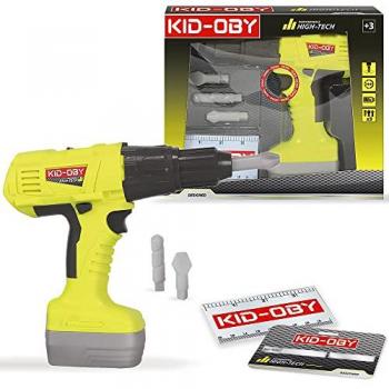 Jouet Bricolage KID‑OBY – Perceuse Visseuse Électrique pour 3+ Ans