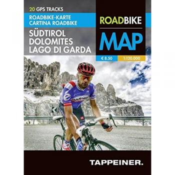Roadbike Karte Südtirol Dolomites Lago di Garda: Cartina Roadbike Alto Adige Dolomites Lago di Garda (Roadbike / Rennradkarten: Roadbike)