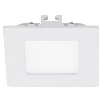 EGLO FUEVA 1 White Metal-Glassen Einbauleuchte 3‑Pack