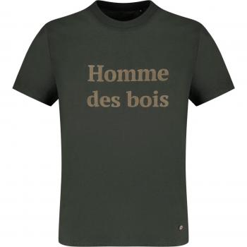 Faguo Arcy Katoenen T-shirt met Gerecycled Katoen
