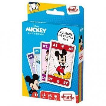 Mickey Friends 4‑Pack Shuffle Game