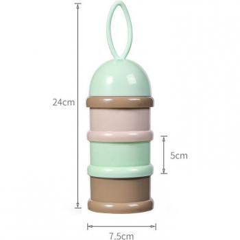Système multi‑fonction « Lait & Jeu » – boîte grenouille pour bébés