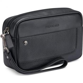 RONCATO pochette nera uomo 21 x 12 x 7 cm