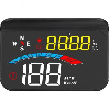 Smart Driving Monitor with HD HUD and OBD+GPS
