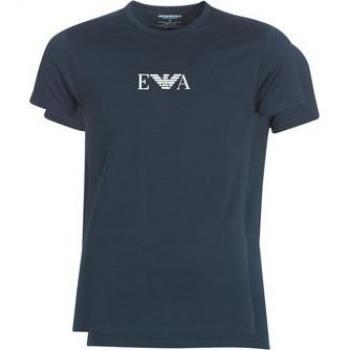 Maglietta Emporio Armani CC715 – Collezione Blu Marino (Pack 2)