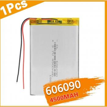 Batería de litio recargable 3.7V 606090 4500mAh con PCB para MID y PAD