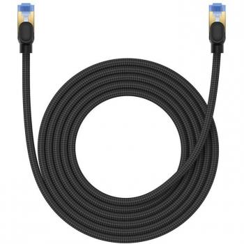 Baseus Hochgeschwindigkeits Ethernet-Kabel RJ45 Cat.7 10Gbps 3M geflochten schwarz
