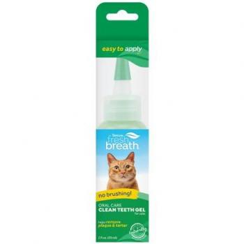 TropiClean Fresh Breath Gel for Cats 59ml