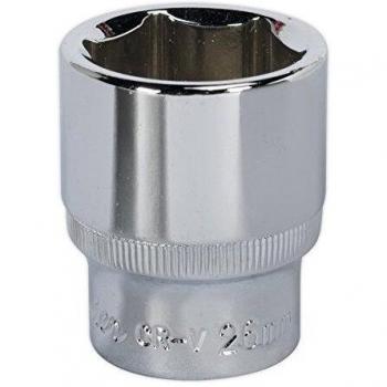 Sealey SP1226 | WallDrive® Socket 26mm 1/2Sq Drive Fully Polished
