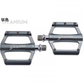 Sealed Bearing Flat Pedals for Mountain and Road Bikes