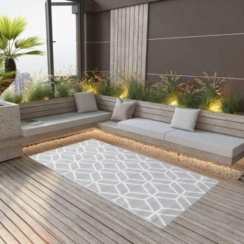 Tapis Jardin Prolenta 120 cm × 180 cm – Gris Inlife