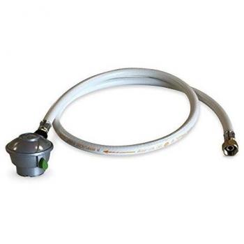 Set Tubo Gas 1,5 m + Regolatore 27mm (Grigio)