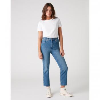 WRANGLER Wild West Damen Sneaker – Mid Blue