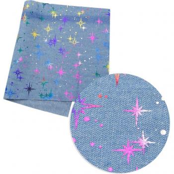 DIY Bag Cotton Denim Patchwork Fabric 20x34cm