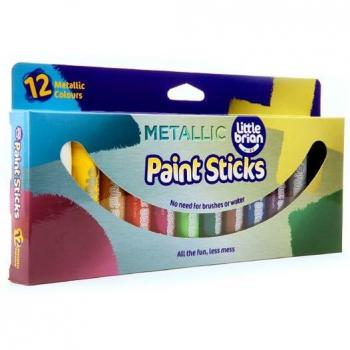 Little Brian Metallic Paint Sticks Variety Pack (12)