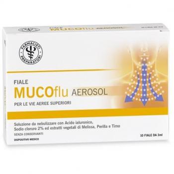 Mucoflu Soluzione Ipertonica Aerosol 10 Fiale Monodose da 3 ml