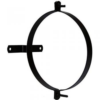 Abrazadera para tubo de estufa vitrificada 150 mm (2 unidades)