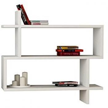 Bibliothèque Design Épuré Décortie Paralel 70x22x66 cm