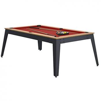 Table de Billard Noyer avec Pieds Gris