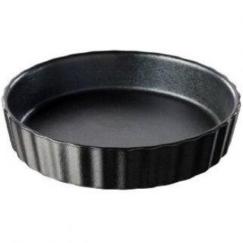 Baking Stone: 2.6 cm Porcelain Round Disc – Black