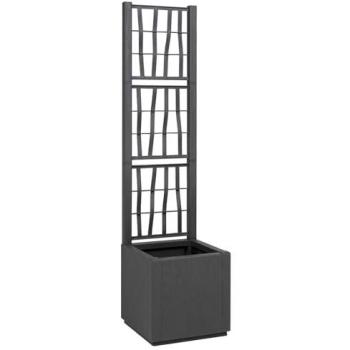 Pianta Pot: Antracetto 36x36x140 cm in PP