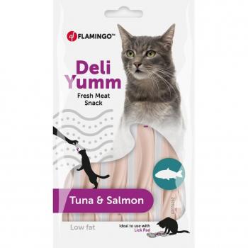 Pâté per Gatti Flamingo Deli: Tonno e Salmone 70 gr