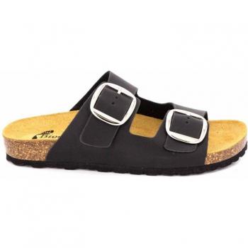 Catari Negri a Cinture Duo, pelle di mucca, femmina BIOSTOCK 36 nero