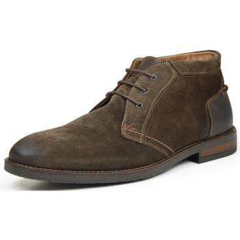 Longo Herren Kaltfütterte Schnuerschuhe Braun – 3070938-1
