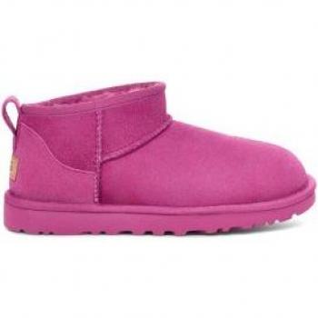 Bottines UGG Classic Ultra Mini en fuchsia pour femme