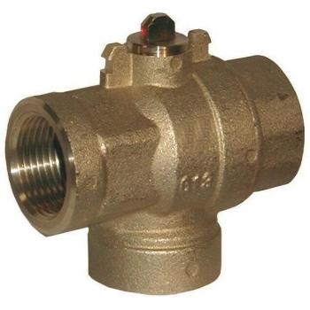 Valvola a sfera 3 vie con deviazione laterale 3/4 FF Ferrari Srl