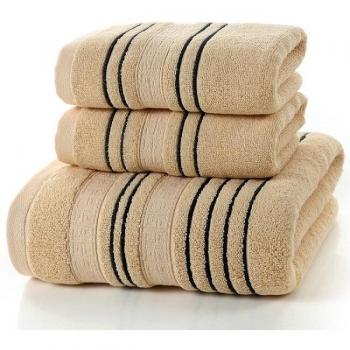 LYN&GY Men's Grey Cotton Towel Set