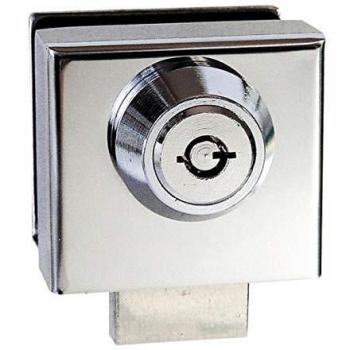 Serrure CBM 2003 pour porte vitrée avec clé tubulaire