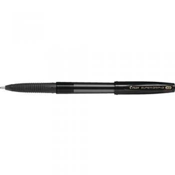 Penna a sfera SuperGrip con cappuccio nero