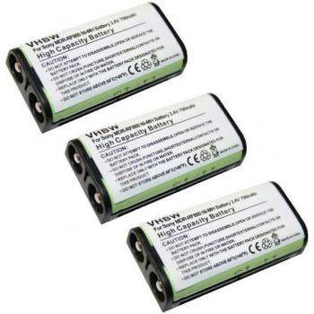 Ensemble de batteries vhbw pour casques audio Sony MDR-RF925R