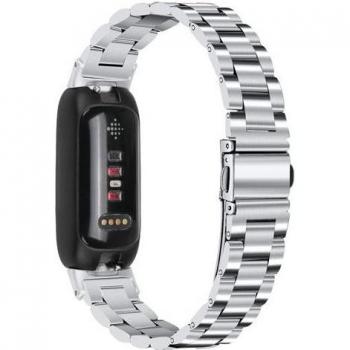 Fitbit Inspire 3 INF Cinturino Argentino in Acciaio Inox